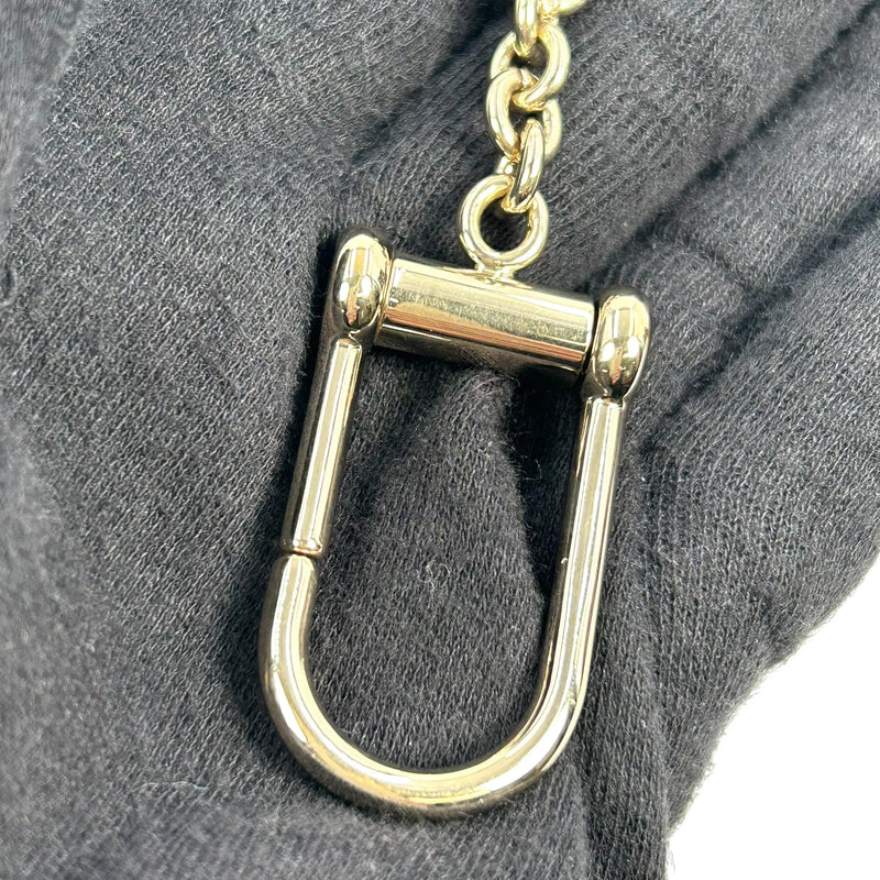 GUCCI Micro Guccissima Leather Key Case/Coin Purse - Black 