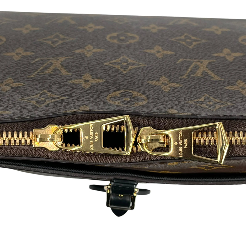 Louis Vuitton Monogram Odeon MM Monogram Canvas Shoulder Bag - Brown 