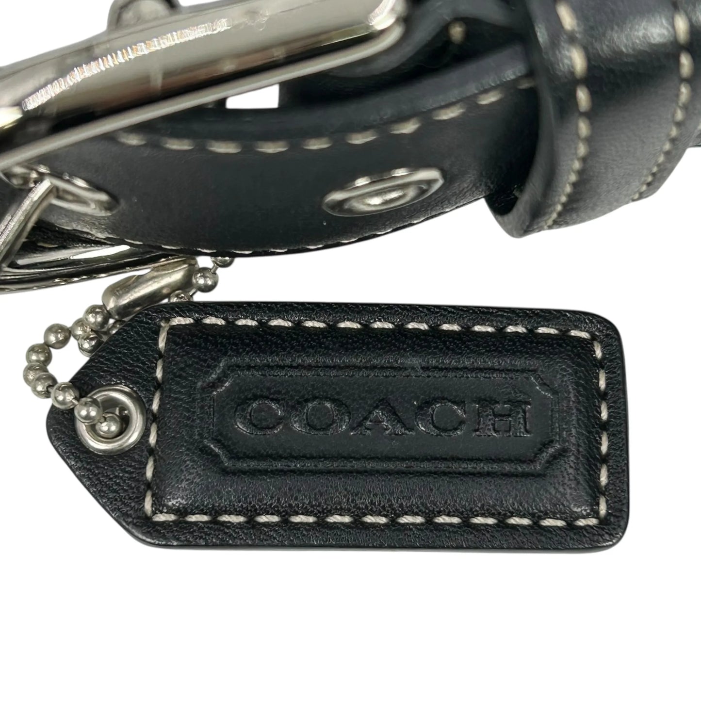 Coach Soho Crossbody Messenger Leather Shoulder Bag - Black 