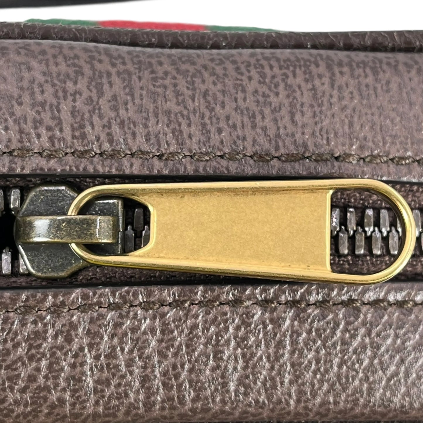 GUCCI オフィディア GGスプリーム キャンバス ショルダーバッグ - ブラウン