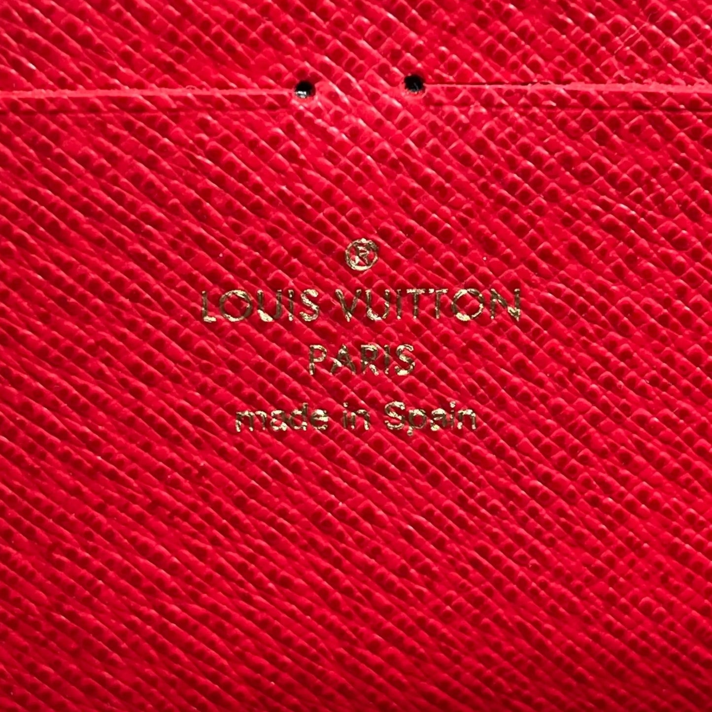 Louis Vuitton Damier Ebene Round Zip Long Wallet - Brown 