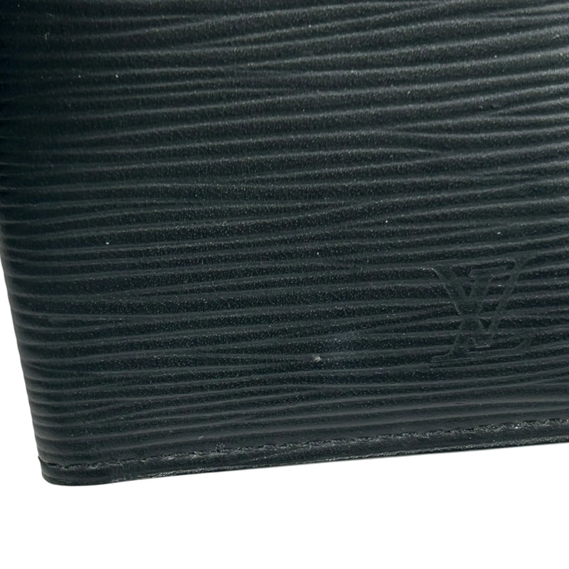 Louis Vuitton Organizer de Poche Epi Leather Card Case - Black 