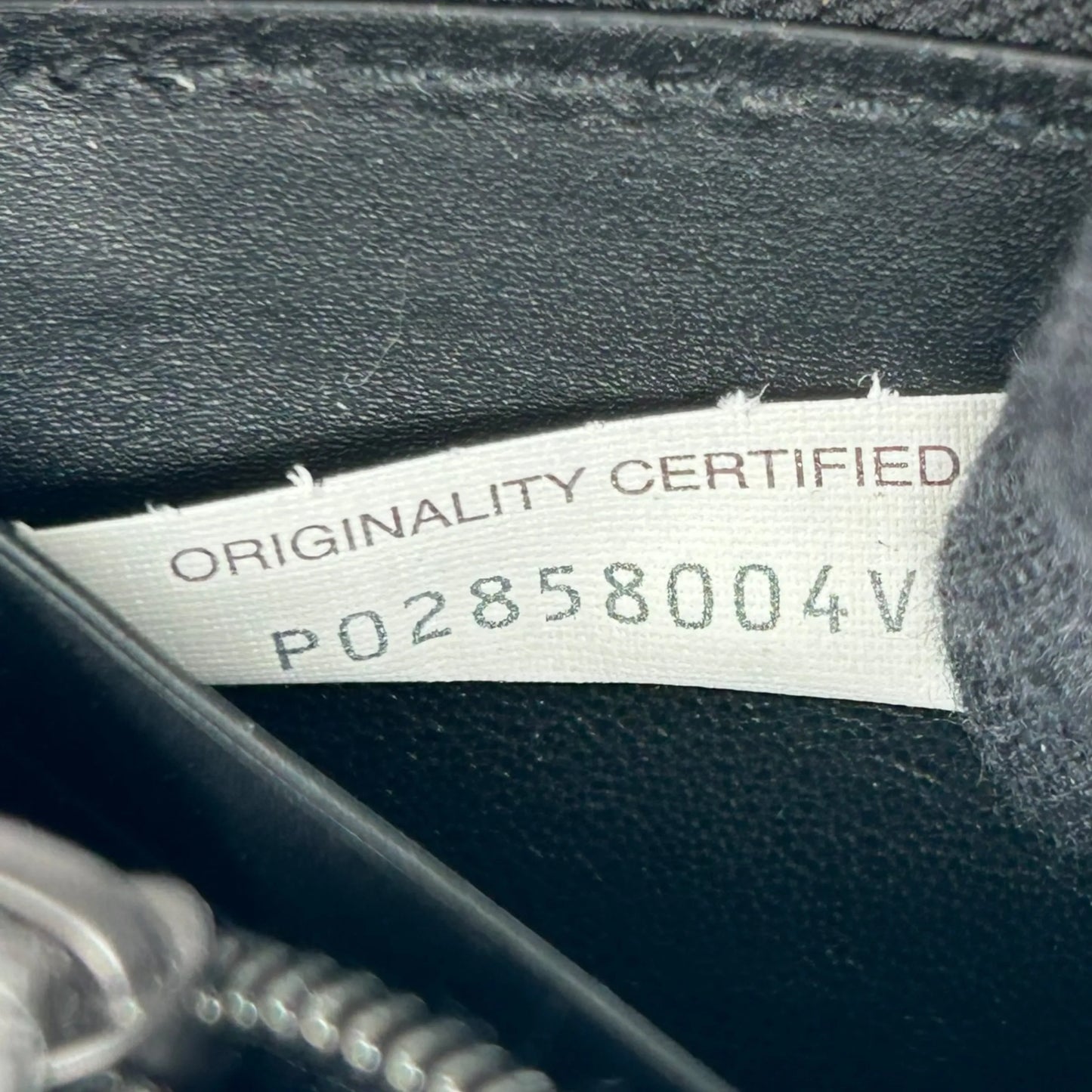 BOTTEGA VENETA Intrecciato Leather Round Zip Long Wallet - Black 