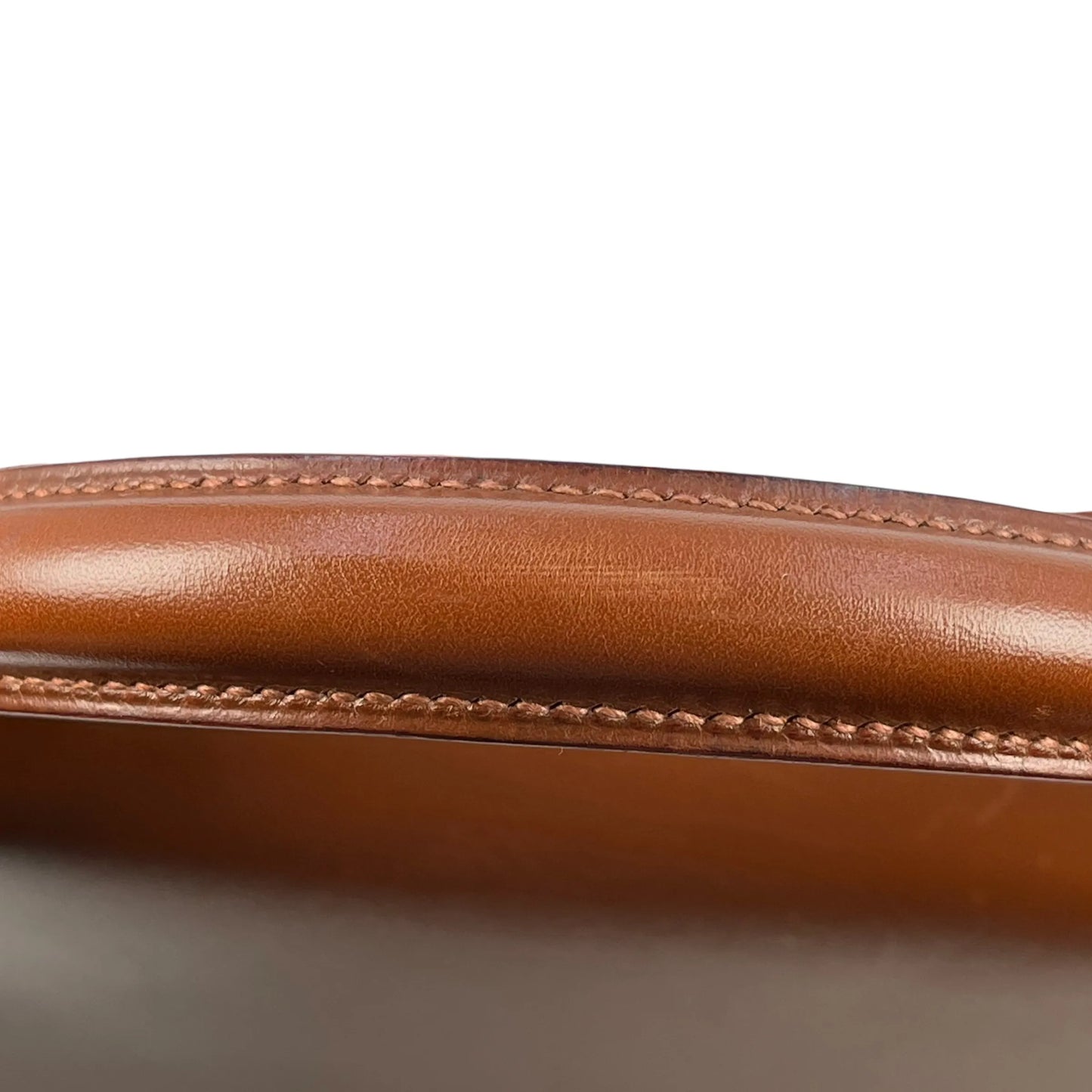 Hermès Kelly Box Calf Handbag/Shoulder Bag - Brown, E Stamp (2001) 