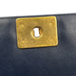 CHANEL Boy Chanel 25 Lambskin Chain Shoulder Bag - Navy 