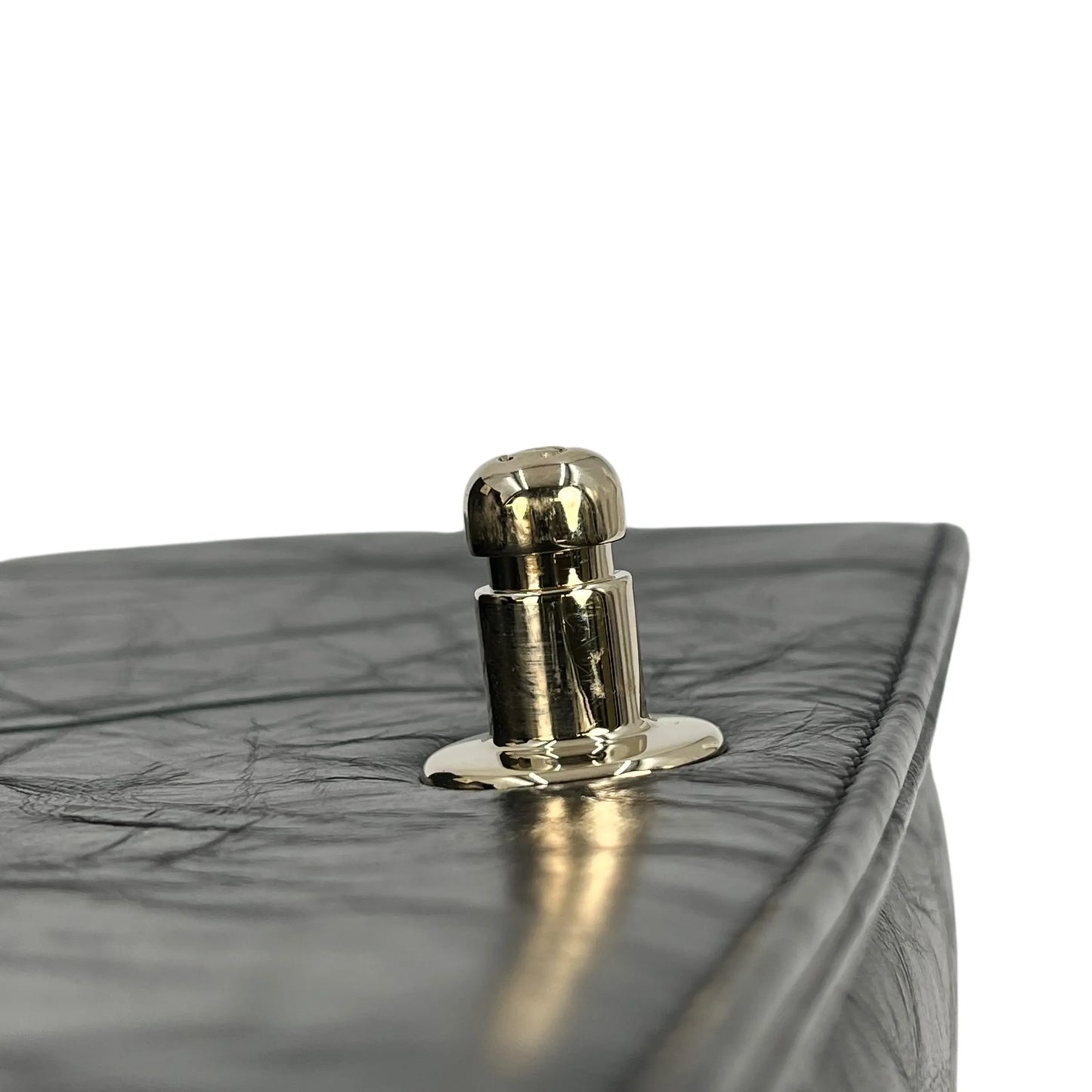 CHANEL Boy Chanel 20 Studded Calfskin Chain Shoulder Bag - Black 