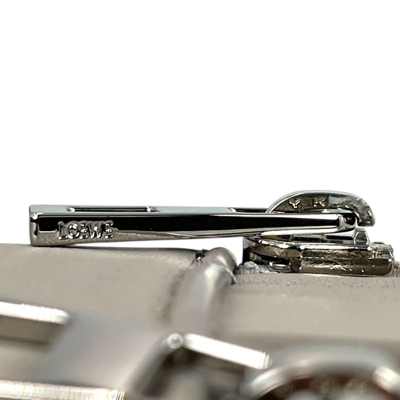 LOEWE Crossbody Camera Bag Mini Calfskin Shoulder Bag - Grey 