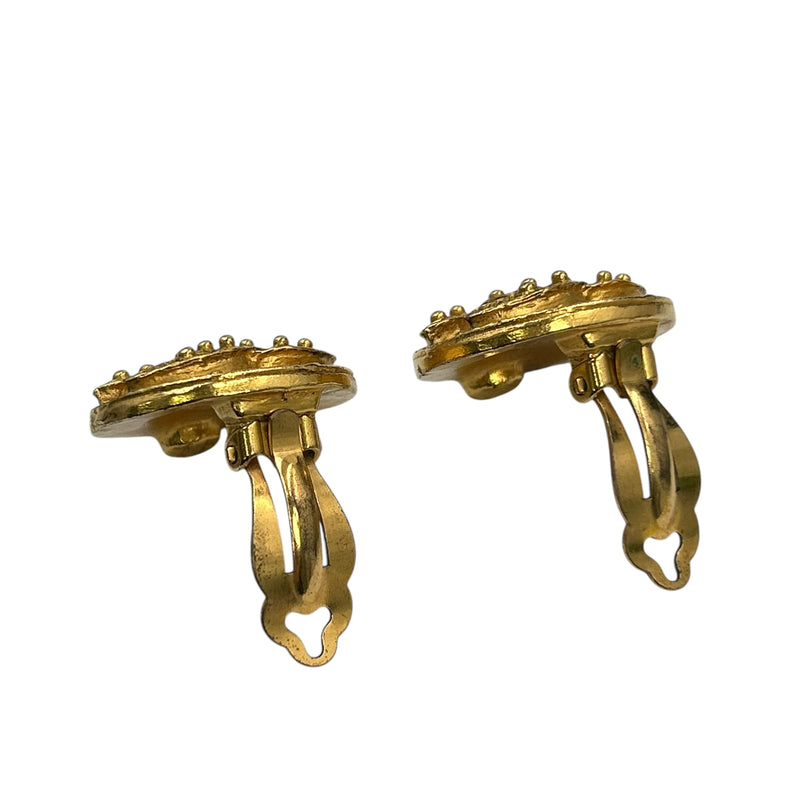 CHANEL CC Earrings - Metal - Gold - 15773 