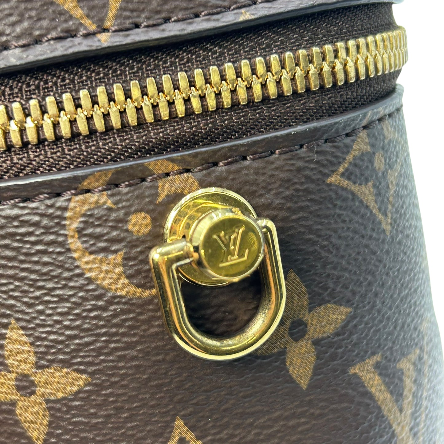 Louis Vuitton モノグラム キャンバス リバース ヴァニティ NV PM ショルダーバッグ - ブラウン