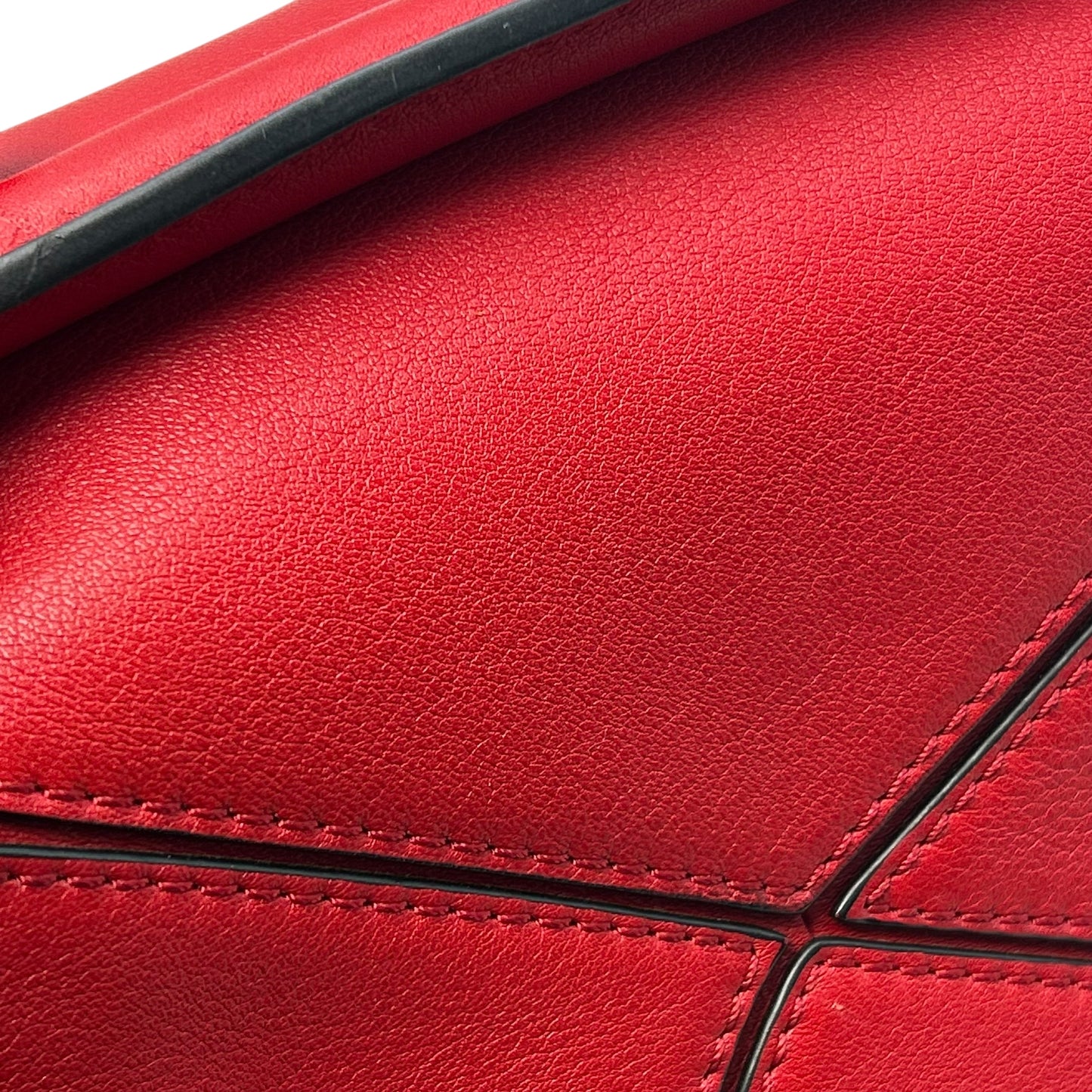 LOEWE パズルバッグ ミニバッグ ハンドバッグ - レッド