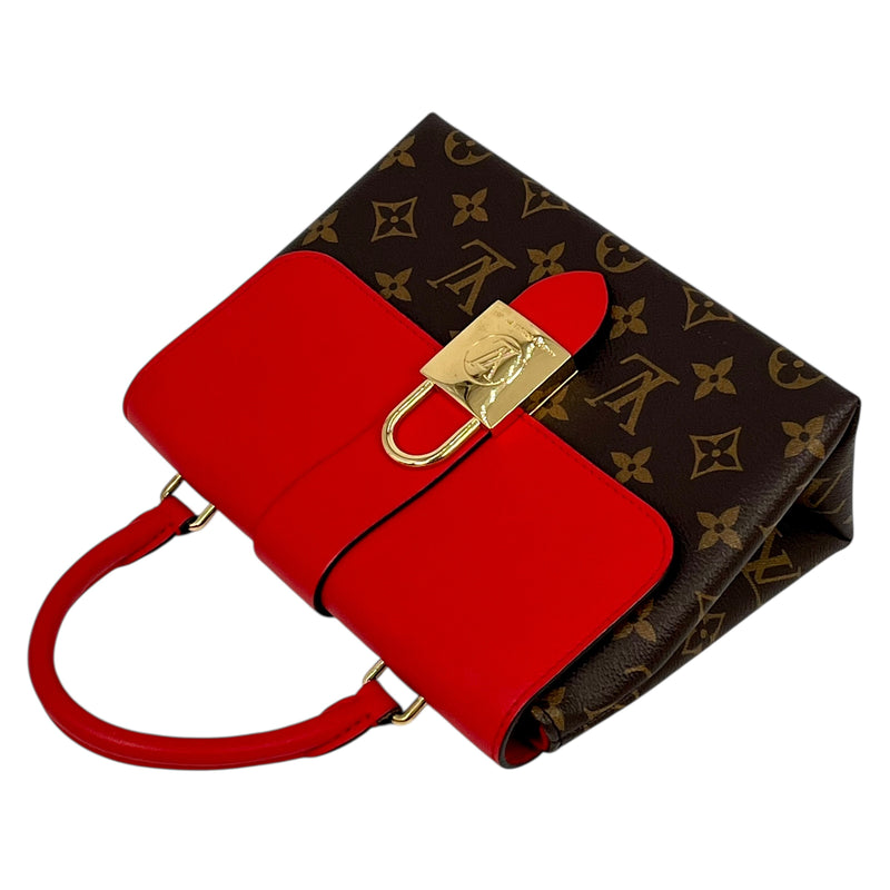 Louis Vuitton Lock BB Handbag Shoulder Bag - Red 