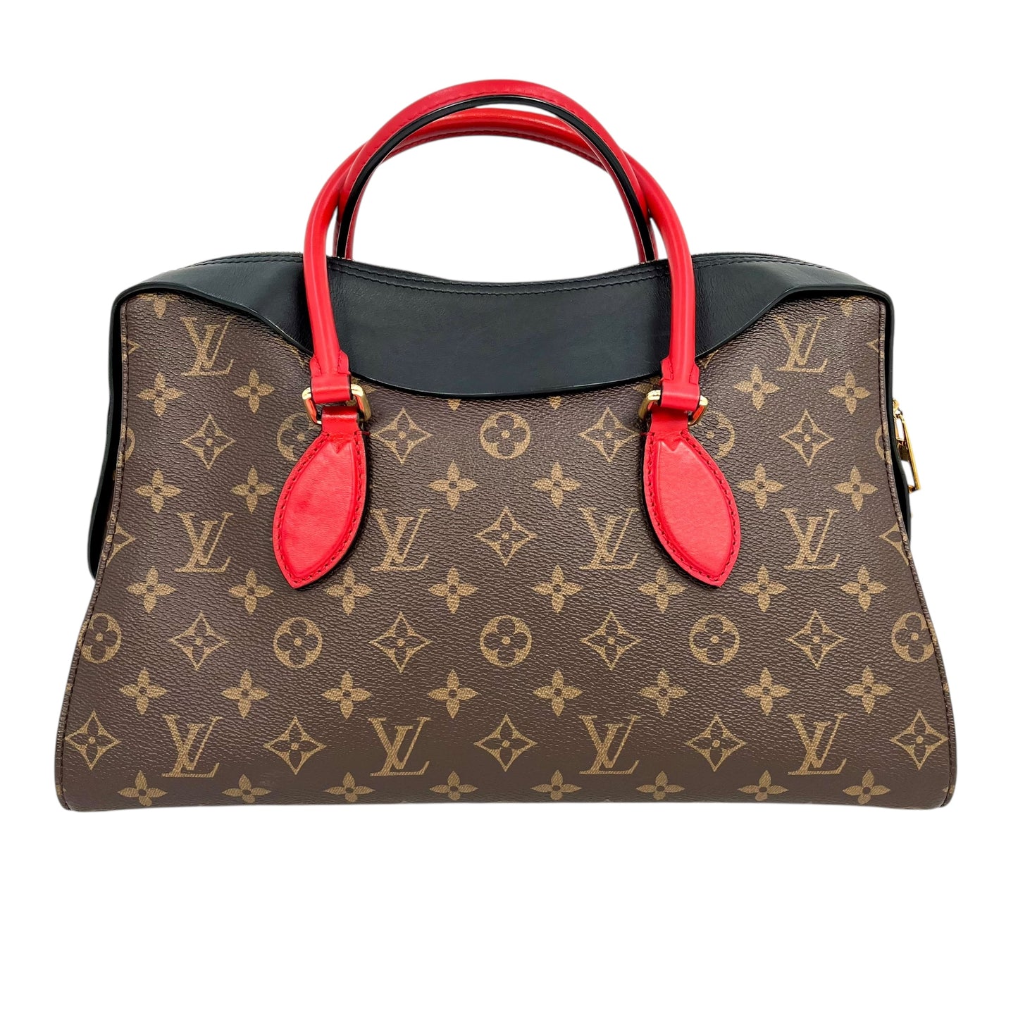 Louis Vuitton Monogram Canvas Tuileries Handbag - Brown 