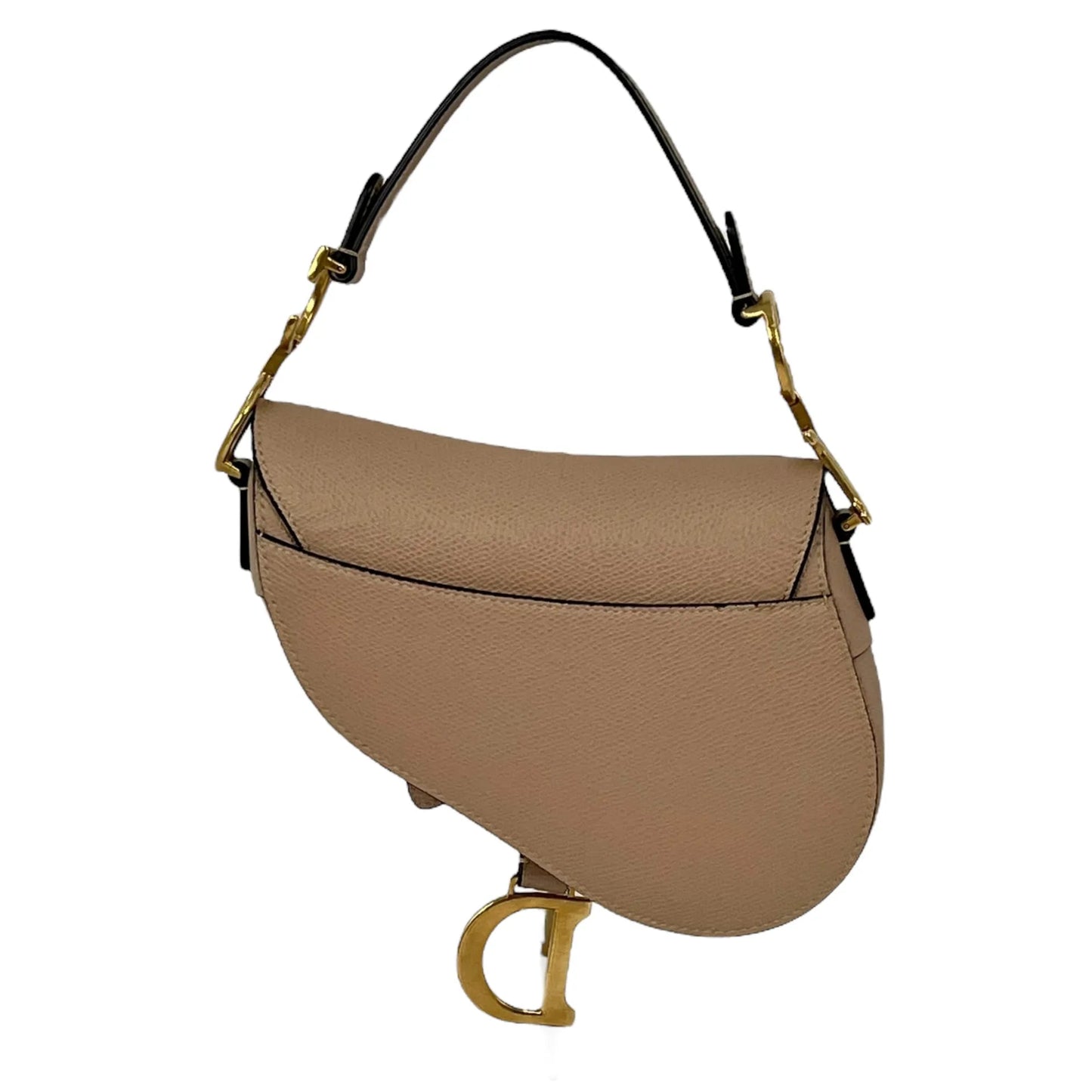 Dior Saddle Leather Handbag - Beige 