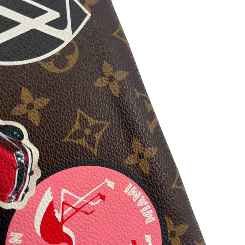 Louis Vuitton モノグラム キャンバス ワールドツアー ジッピー 長財布 ロングウォレット - ブラウン