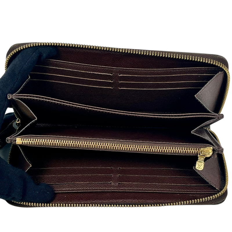 Louis Vuitton Damier Graffiti Zippy Long Wallet - Dark Brown - 31499 