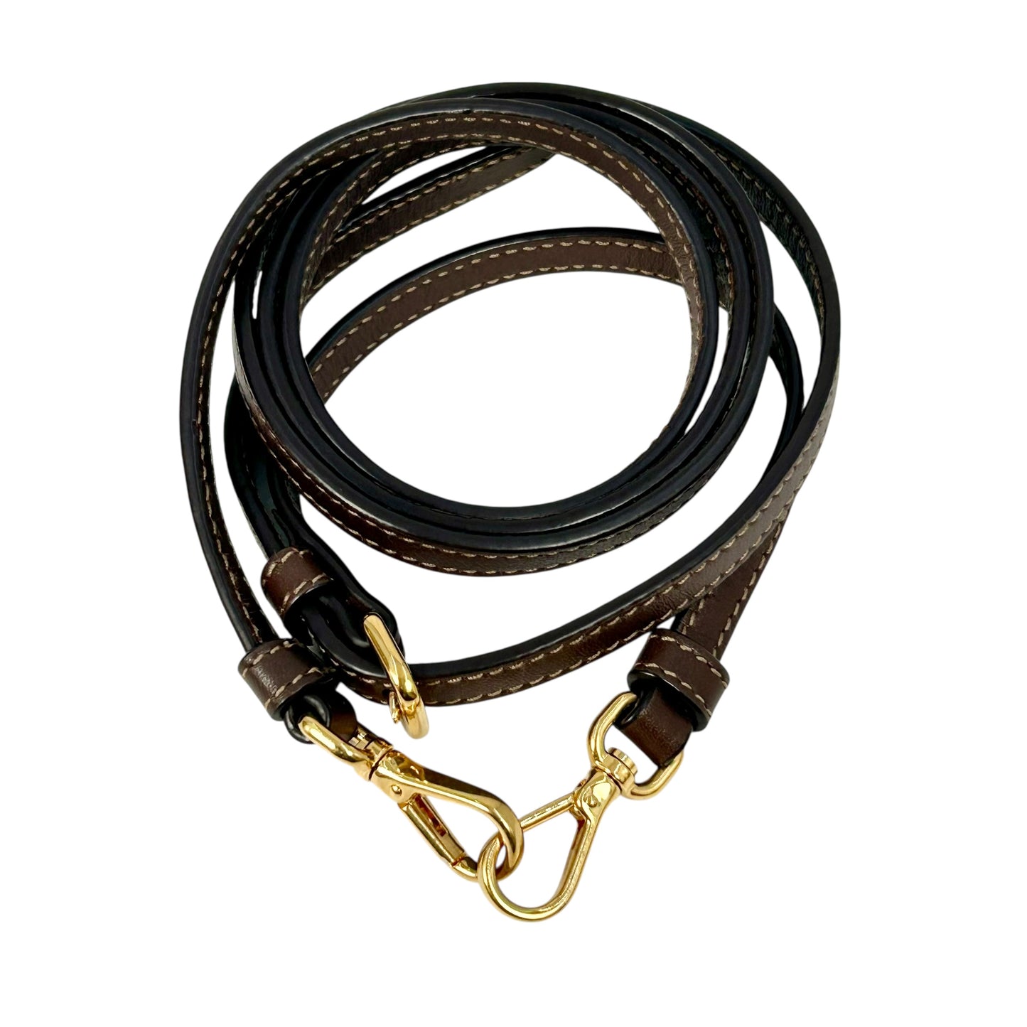 PRADA ロゴ ジャカード キャンバス ドローストリング ハンドバッグ バケットバッグ - ブラウン