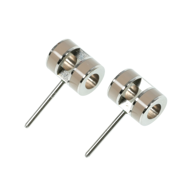 Hermès ミニポップアッシュ ピアス - ベージュ - メタル