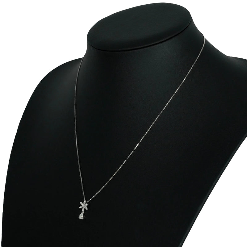 ダイヤモンド ネックレス - 18KWG