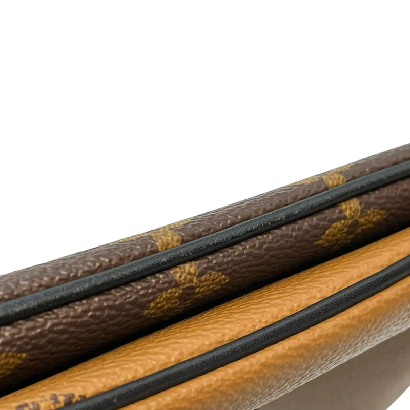 Louis Vuitton モノグラム キャンバス ポシェット アクセソワール チェーンショルダーバッグ - ブラウン × ダークブラウン