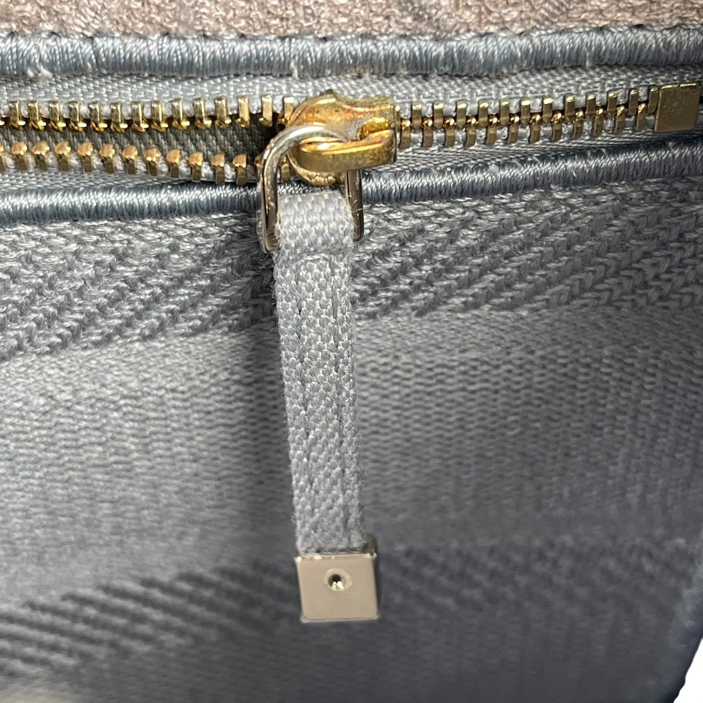 Christian Dior Lady Dior D Lite Hand Bag Shoulder Bag - Gray 