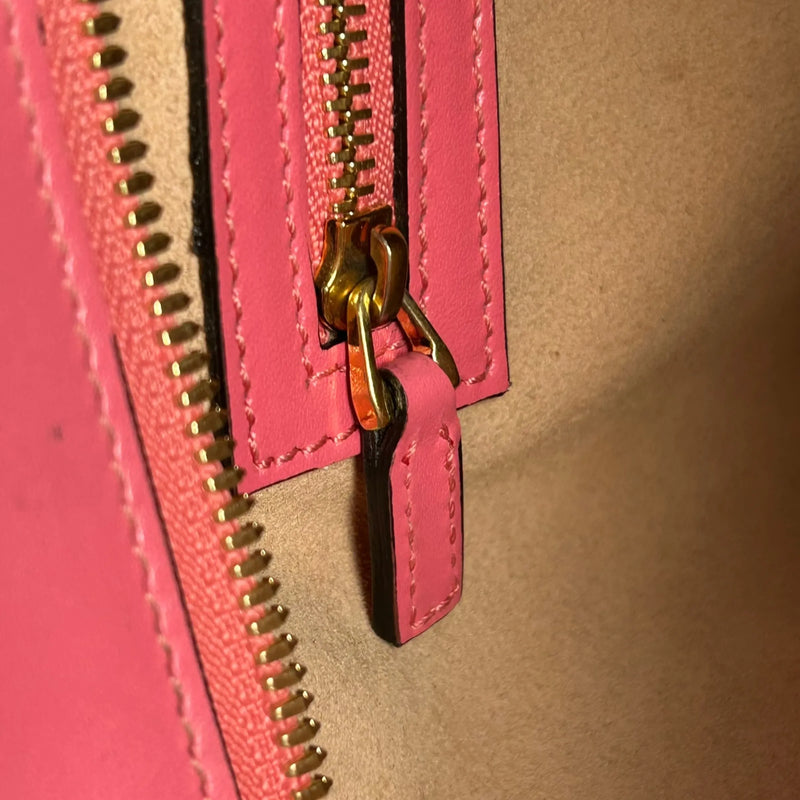 GUCCI グッチシマ レザー ハンドバッグ ショルダーバッグ - ピンク