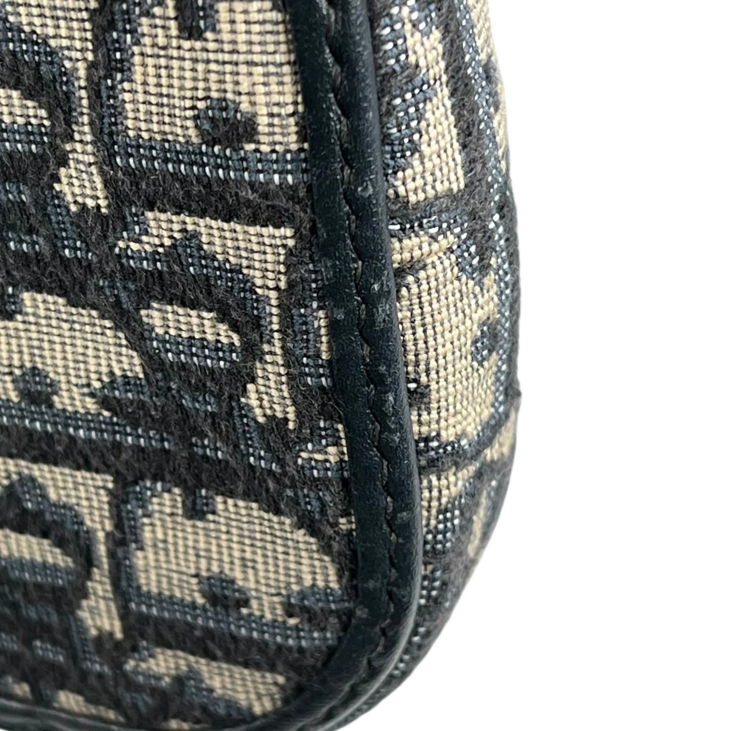 Christian Dior Montaigne Phone Case Chain Wallet - Navy 