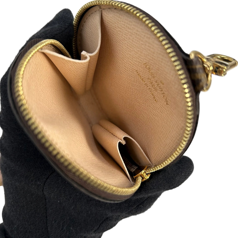 LOUIS VUITTON ミュルティ ポシェット アクセソワール モノグラムキャンバス ショルダーバッグ - ダークブラウン