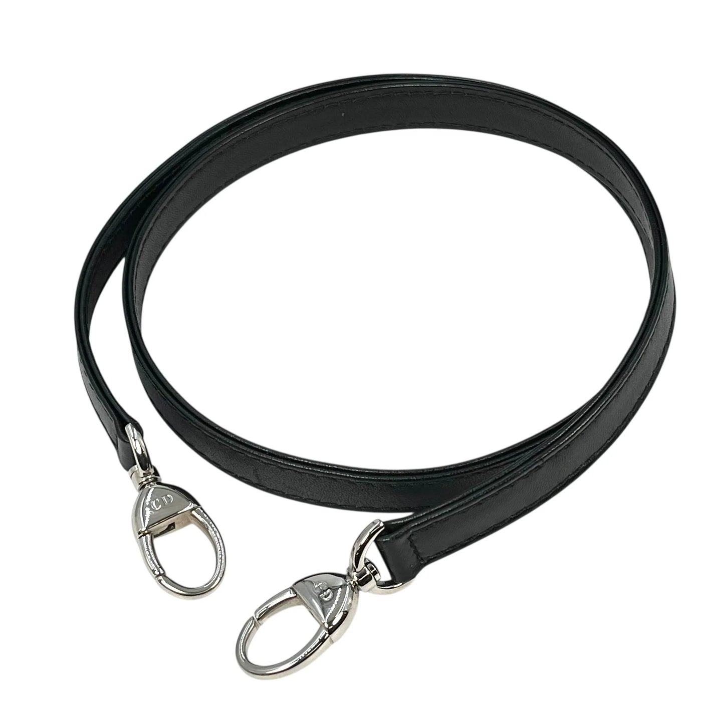 Christian Dior Lady Dior Cannage Lambskin Handbag/Shoulder Bag - Black 