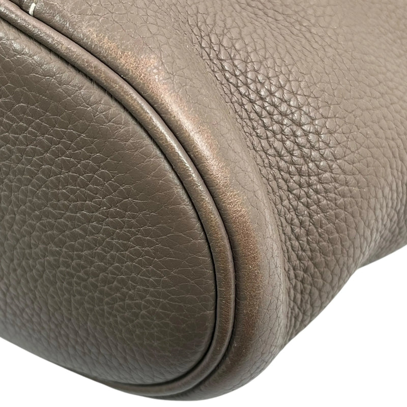 Hermès Good News PM Taurillon Clemence Leather Shoulder Bag with L Stamp (2008) - Beige 