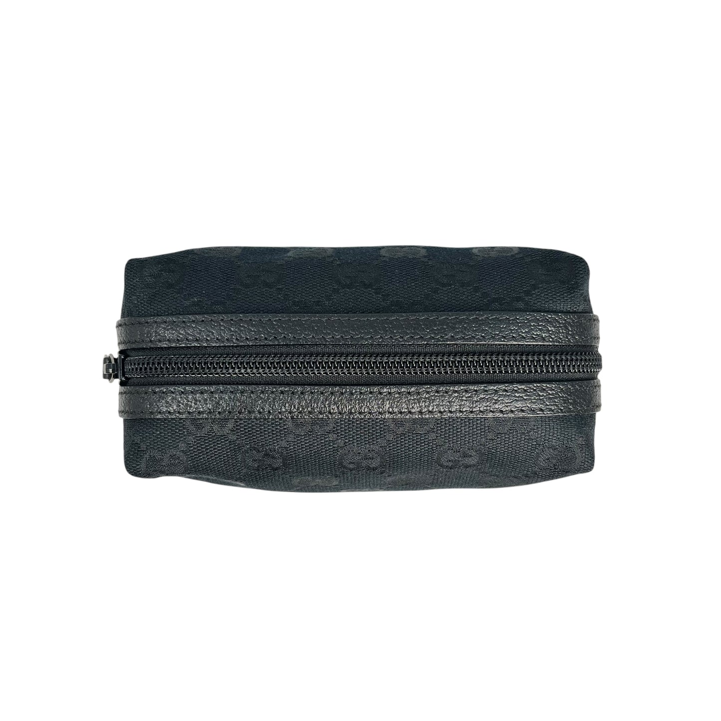 GUCCI GG Canvas Pouch - Black 