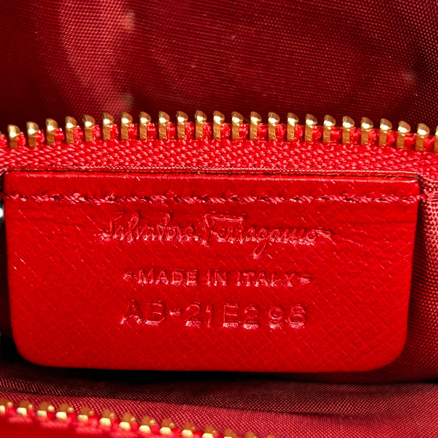 Salvatore Ferragamo ヴァラ ボン ハンドバッグ - レッド