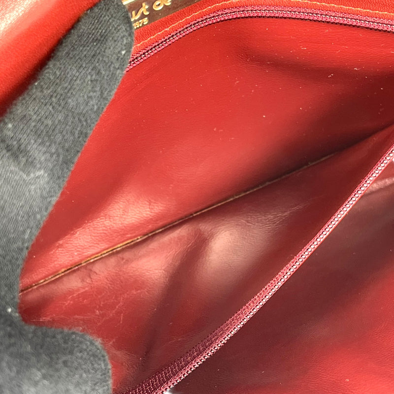 Cartier マストライン クラッチバッグ - レッド