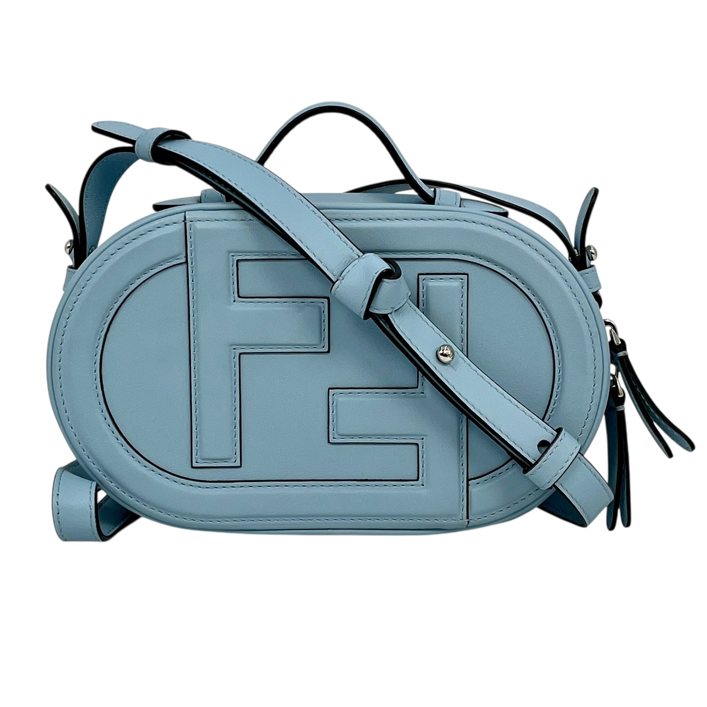 FENDI Orlock Camera Case Shoulder Bag - Blue 
