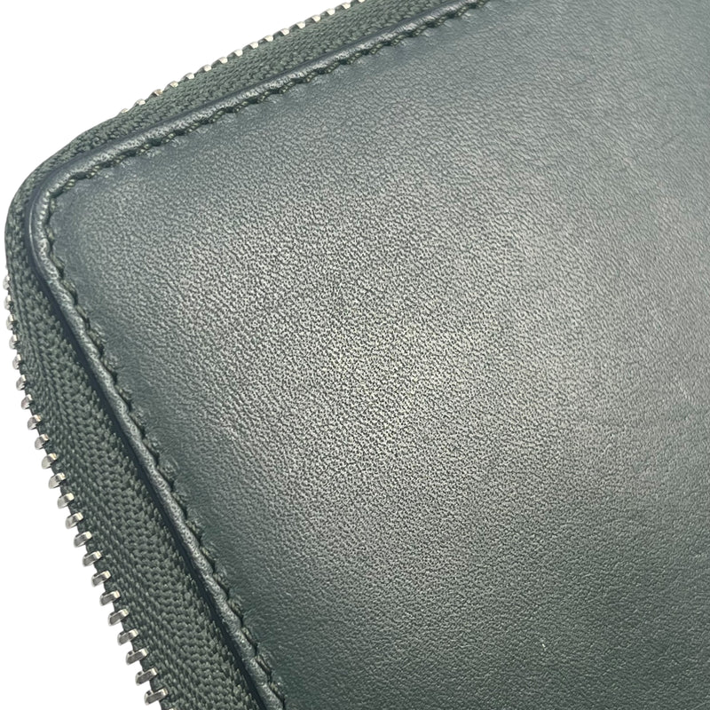 LOEWE Anagram Zippy Bi-fold Compact Wallet - Green 