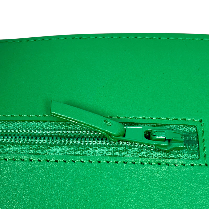 CHANEL Boy Chanel Caviar Leather Chain Wallet Shoulder Bag - Green 