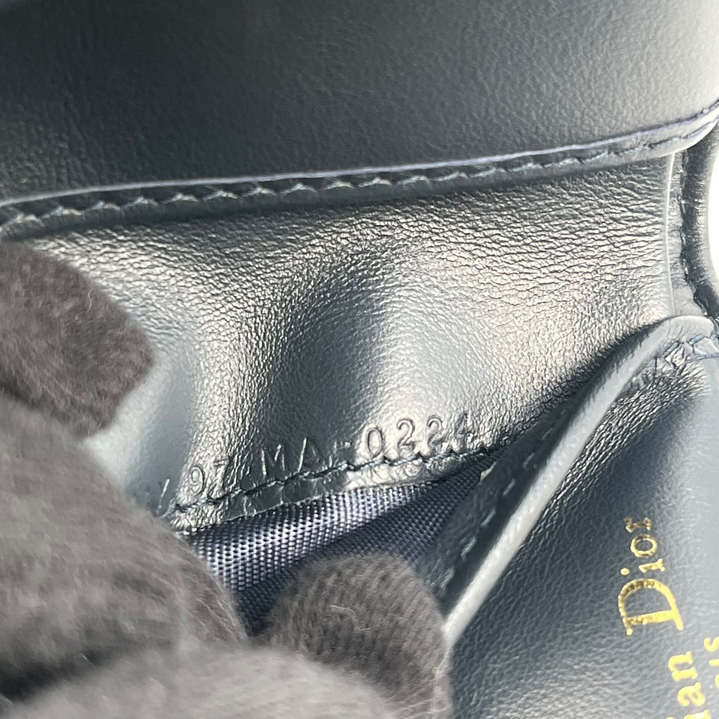 GUCCI Leather Card Case - Black 