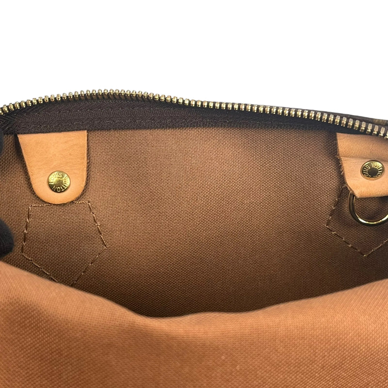 Louis Vuitton モノグラムキャンバス スピーディ 30 バンドリエール ハンドバッグ ショッピング - ブラウン