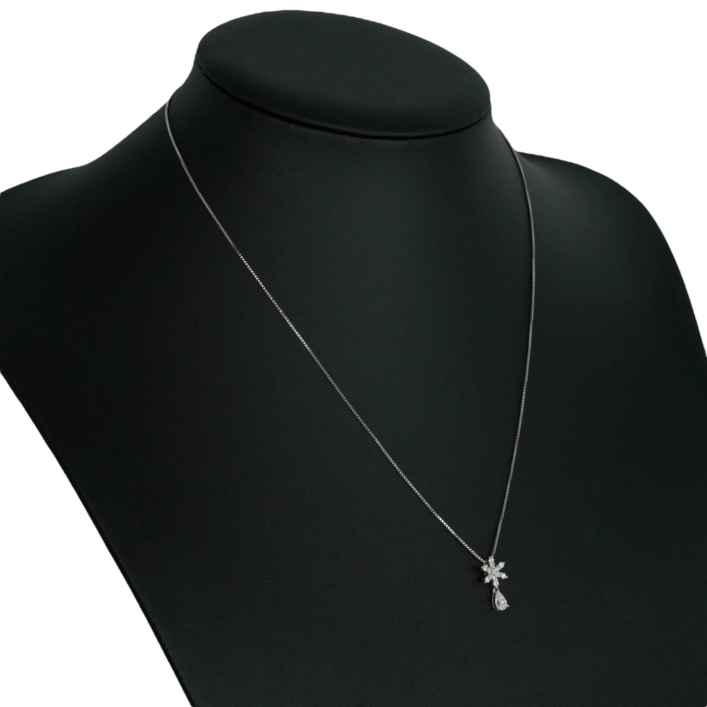 ダイヤモンド ネックレス - 18KWG