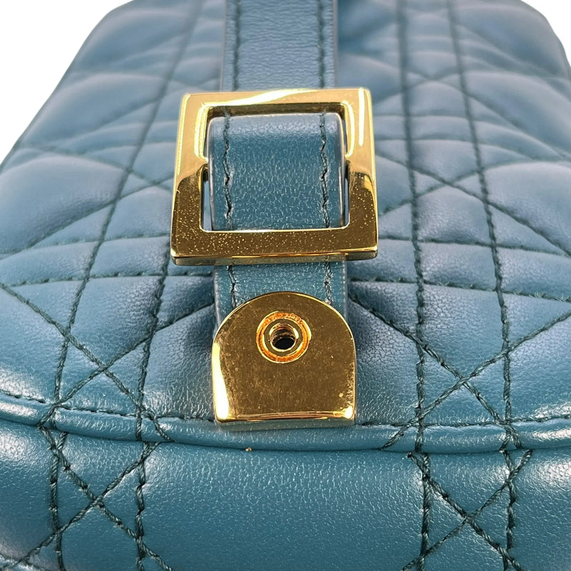 Dior Small Travel Vanity Handbag/Shoulder Bag - Blue 