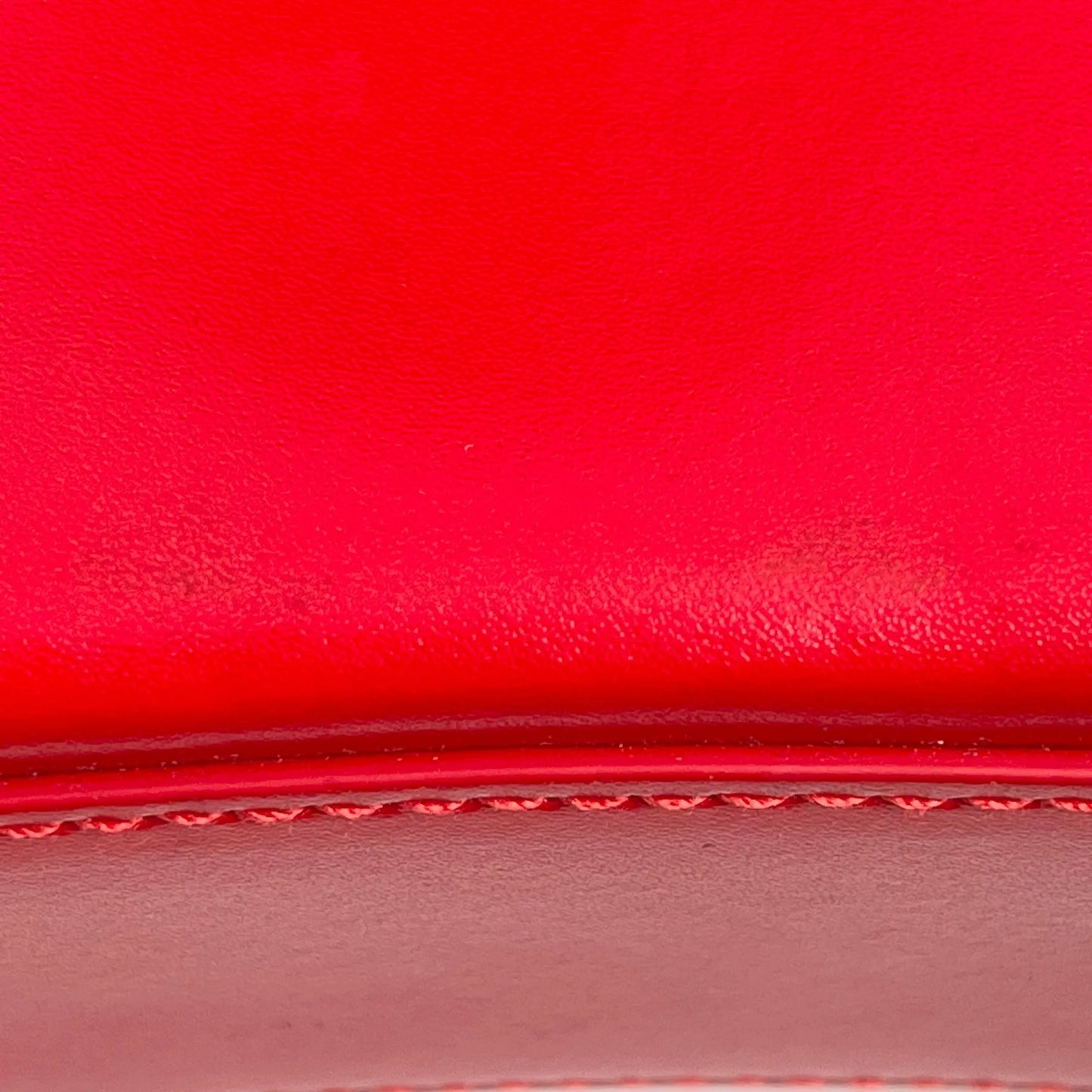 Balenciaga Hourglass Chain Shoulder Bag - Red 