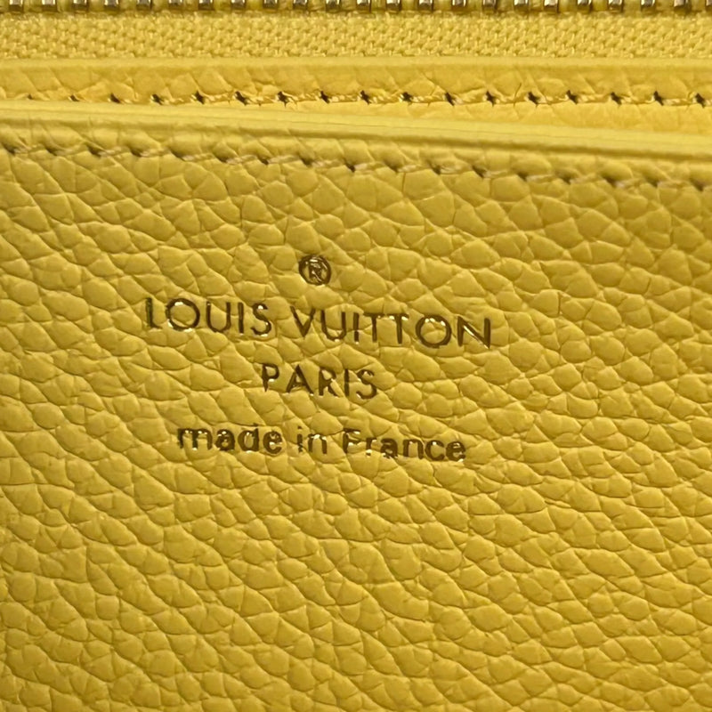 Louis Vuitton Monogram Empreinte Zippy Long Wallet - Pink 