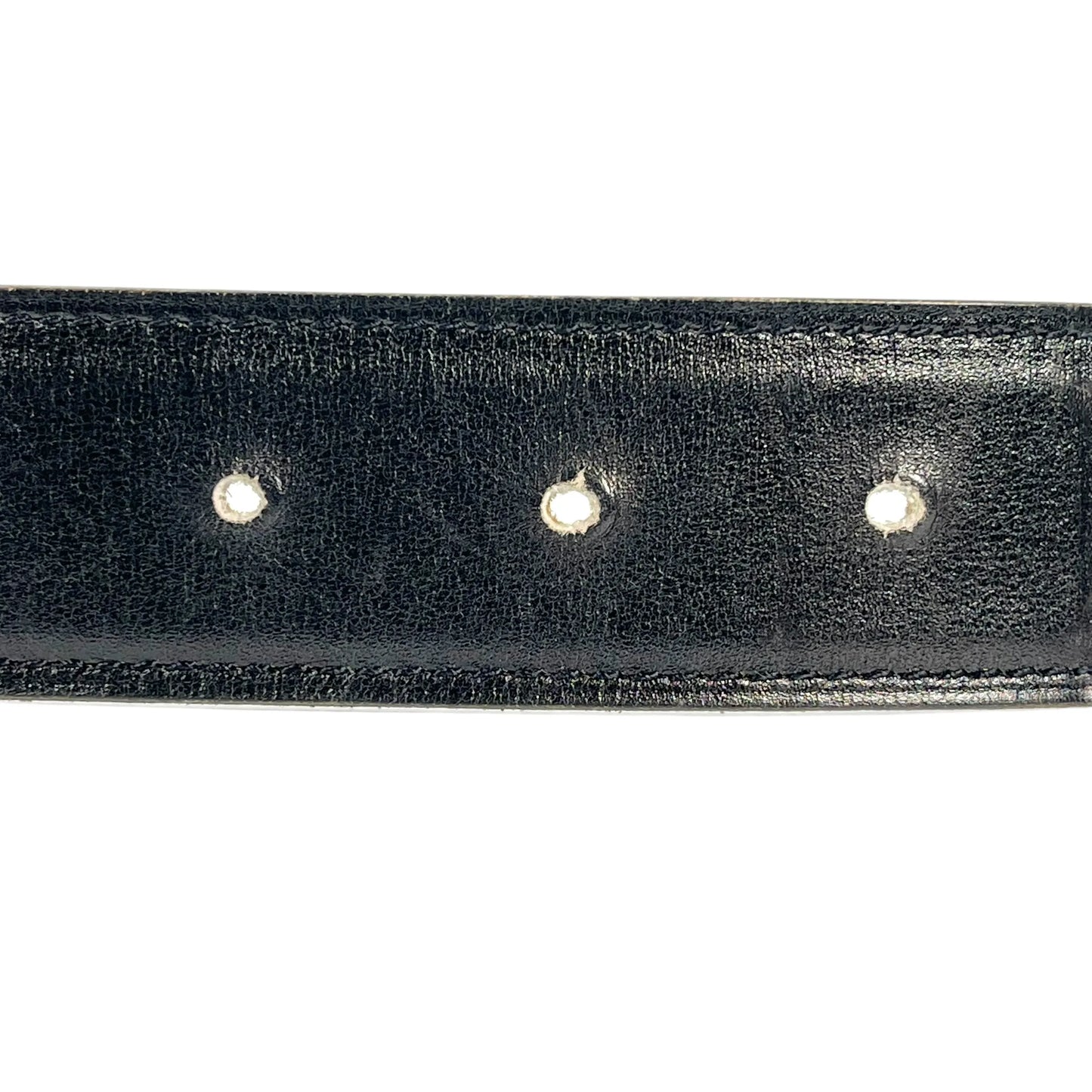 Hermès コンスタンス レザー ベルト □H刻印（2004年製）- ブラック × ブラウン