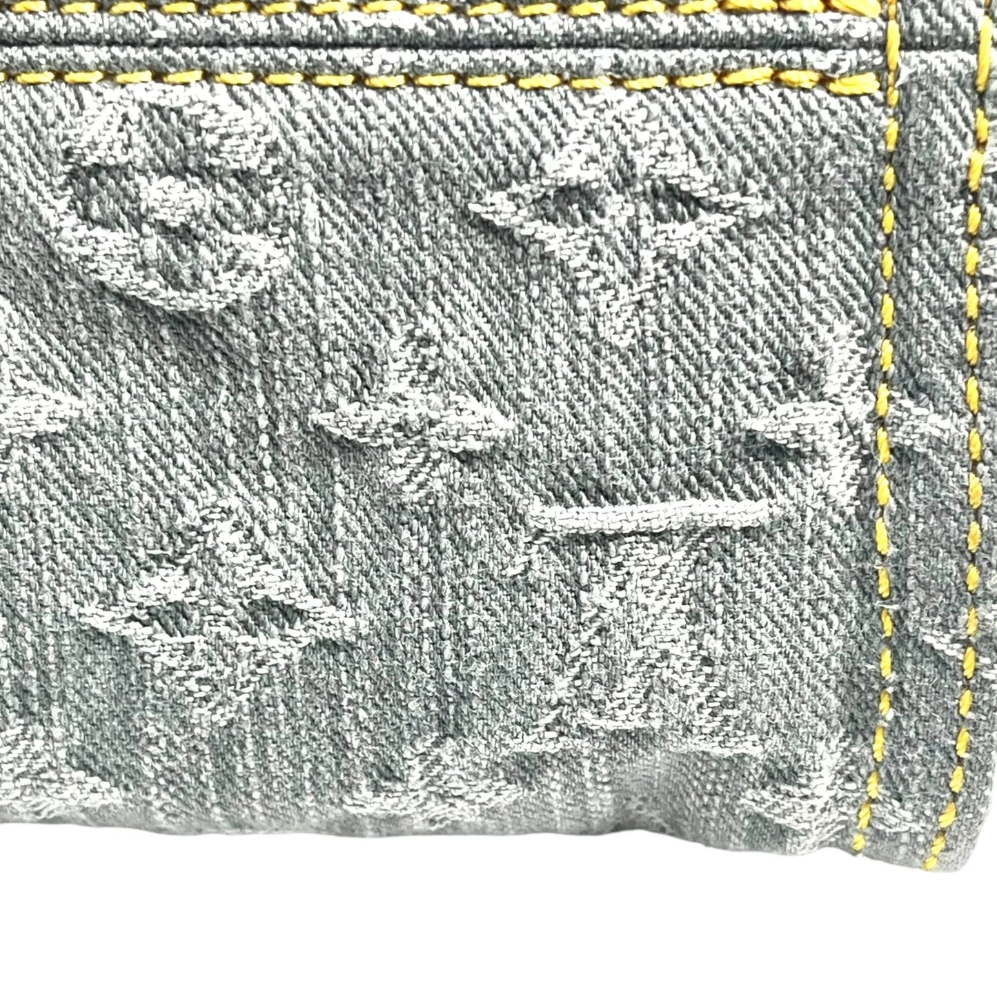 Louis Vuitton モノグラム デニム MM トートバッグ - ブルーグレー - 33685