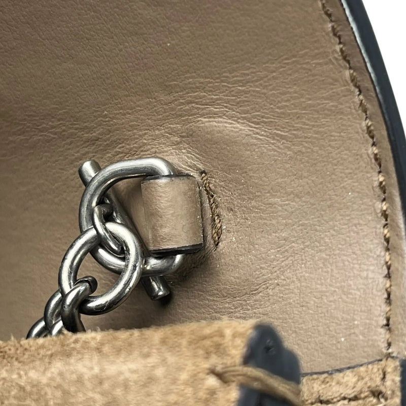 GUCCI Dionysus GG Supreme Mini Shoulder Bag - Beige 