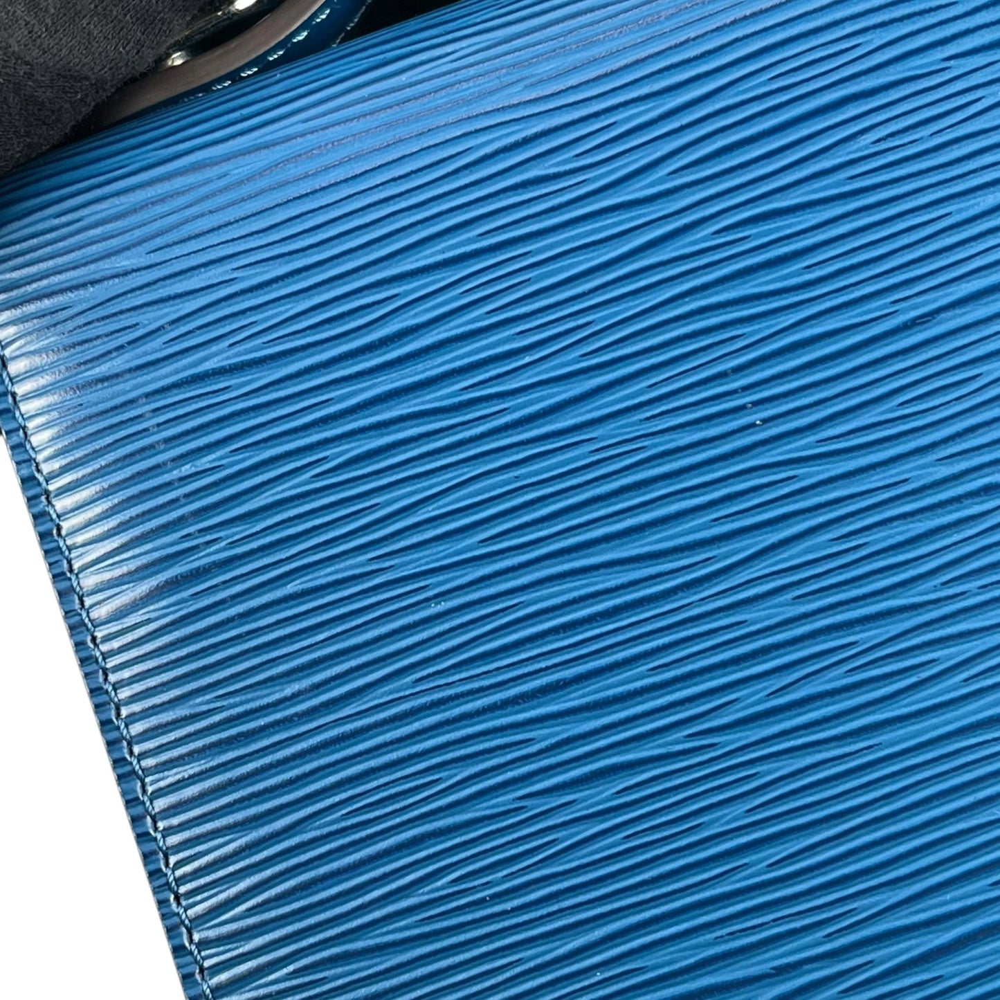 Louis Vuitton Epi Leather Monceau BB Handbag - Blue 