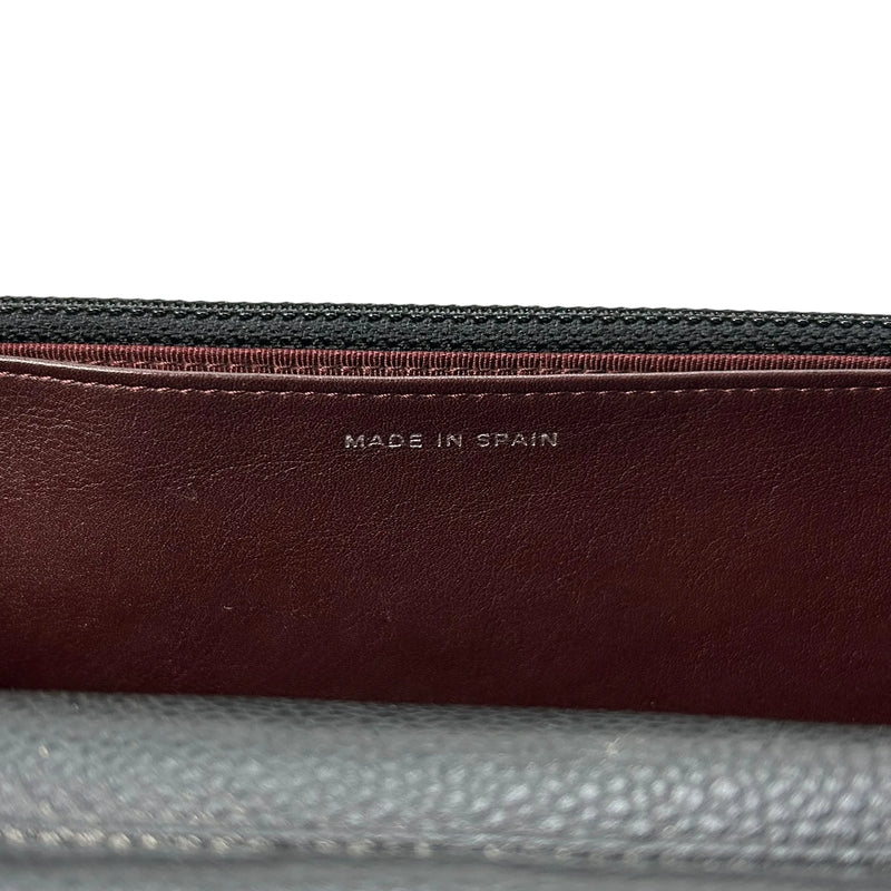 CHANEL マトラッセ キャビアスキン チェーンウォレット - ブラック - 34883