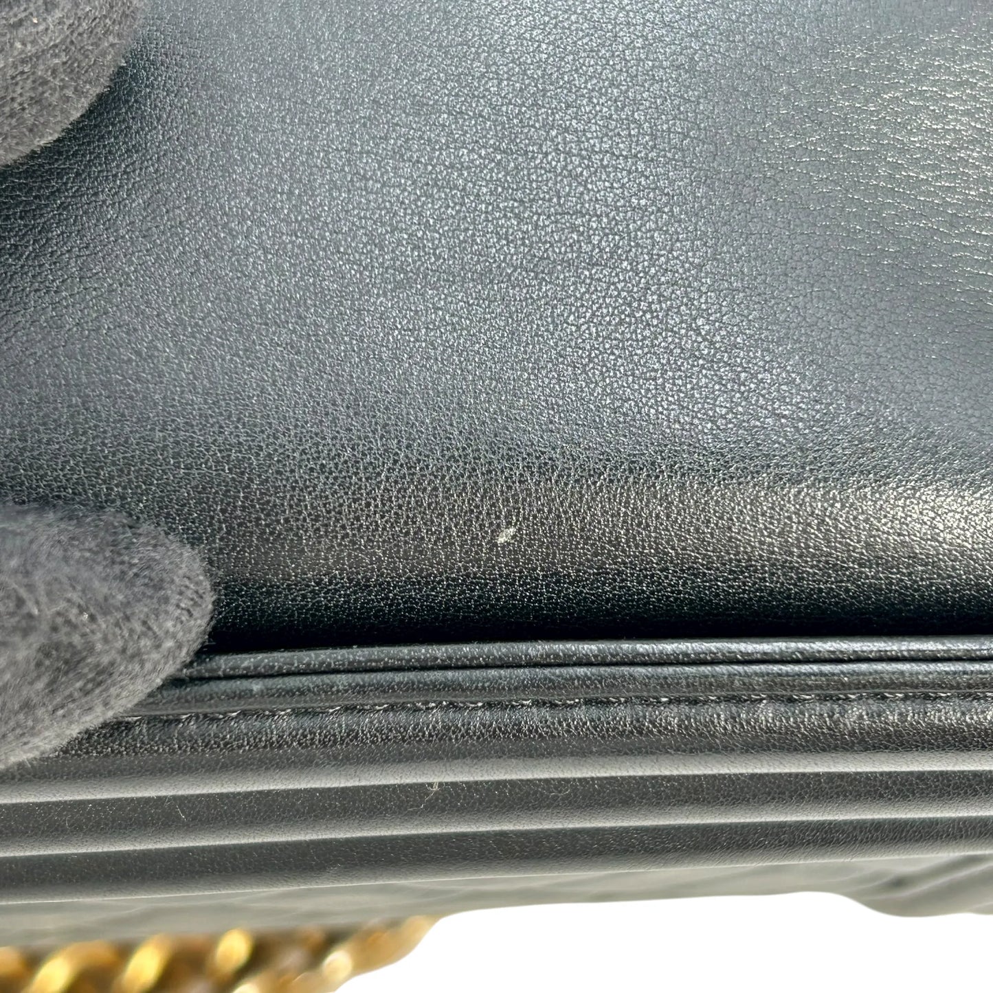 HOLD🔷CHANEL Boy Chanel Hand Bag Shoulder Bag - Black 