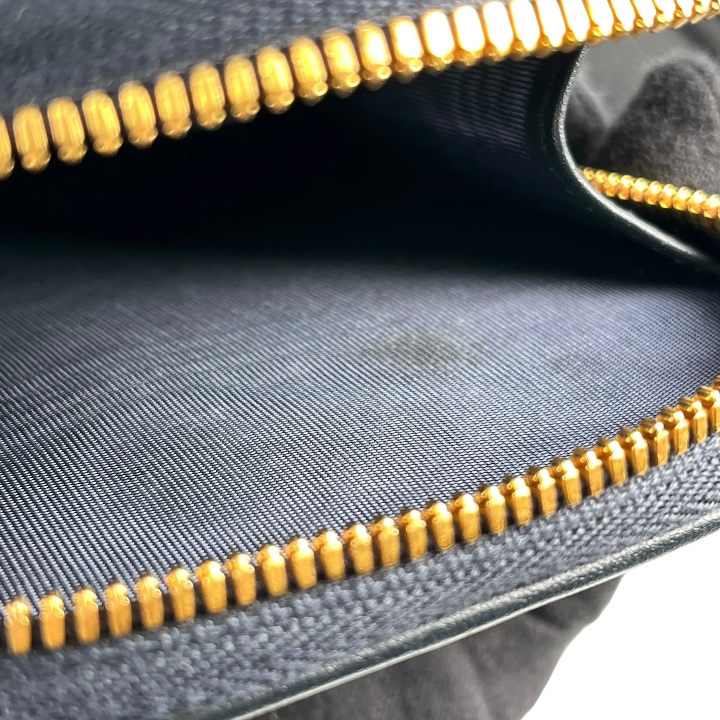 Christian Dior Montaigne Phone Case Chain Wallet - Navy 