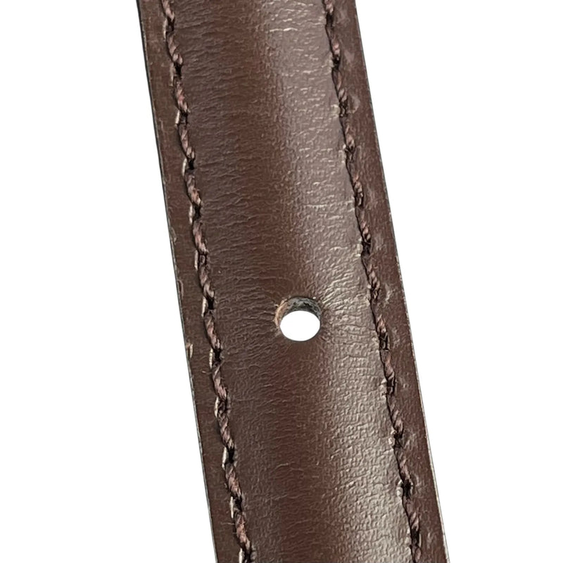 LOUIS VUITTON Leather Shoulder Strap - Dark Brown - 34941 
