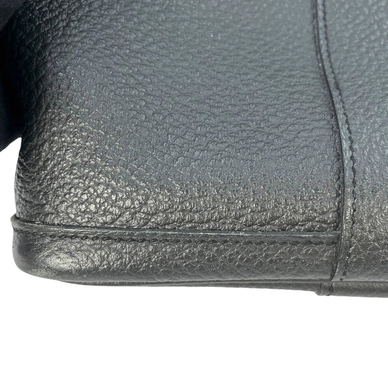 HERMES Garden Party PM Negonda X Stamped Tote Bag - Black 